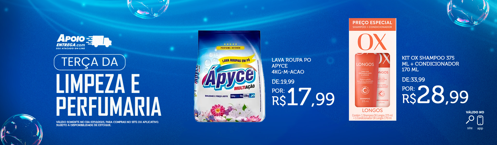 Terça da Limpeza e Perfumaria